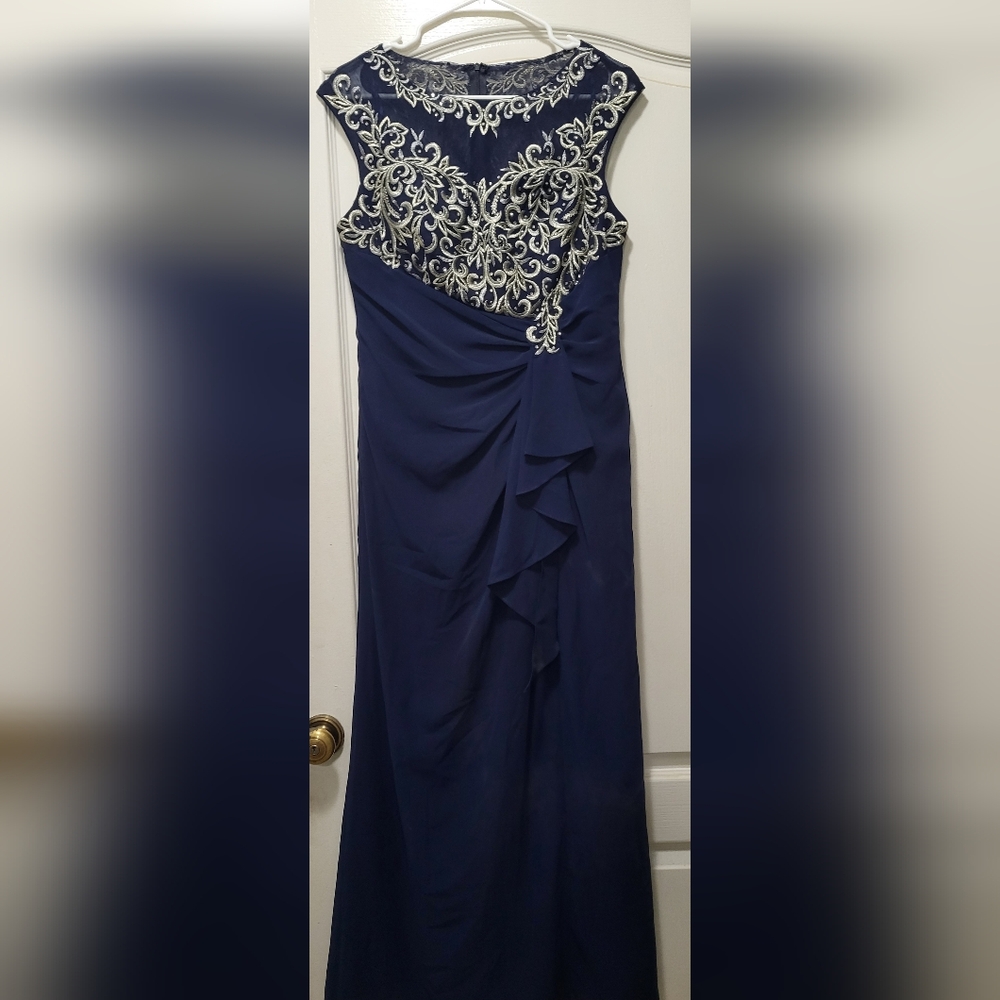 Elegant Navy Dress